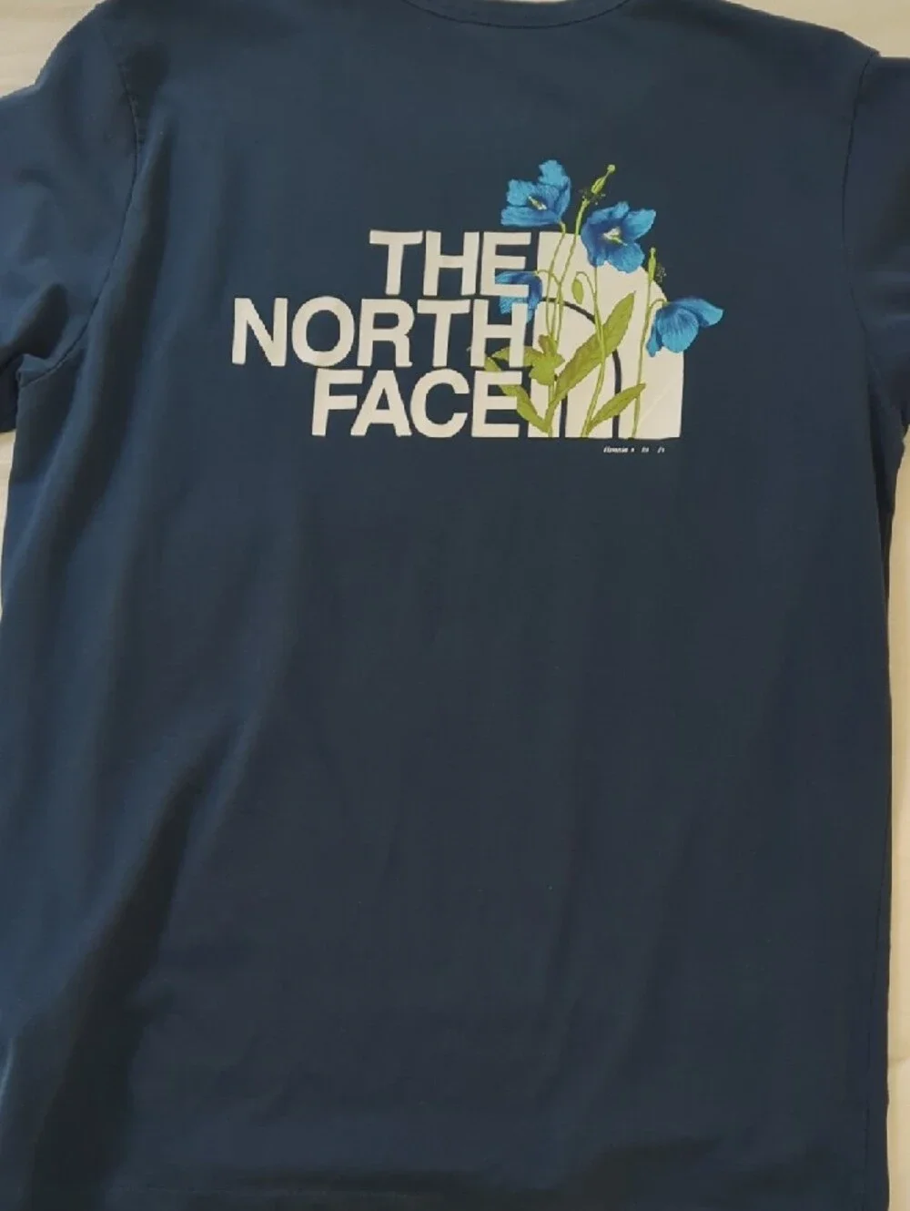 The North Face Navy Blue Logo Crew Tee